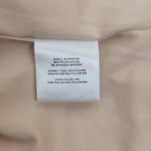 Belle Badgley Mischka Manhattan Dress Size 10 Blush Pink Sequins Cowl Back NWT - Picture 3 of 11